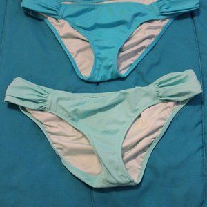 2 pairs of bikini bottoms